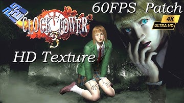 Clock Tower 3 HD Texture ~ 4K 60FPS | PCSX2 1.7.4629 QT | PS2 PC Gameplay