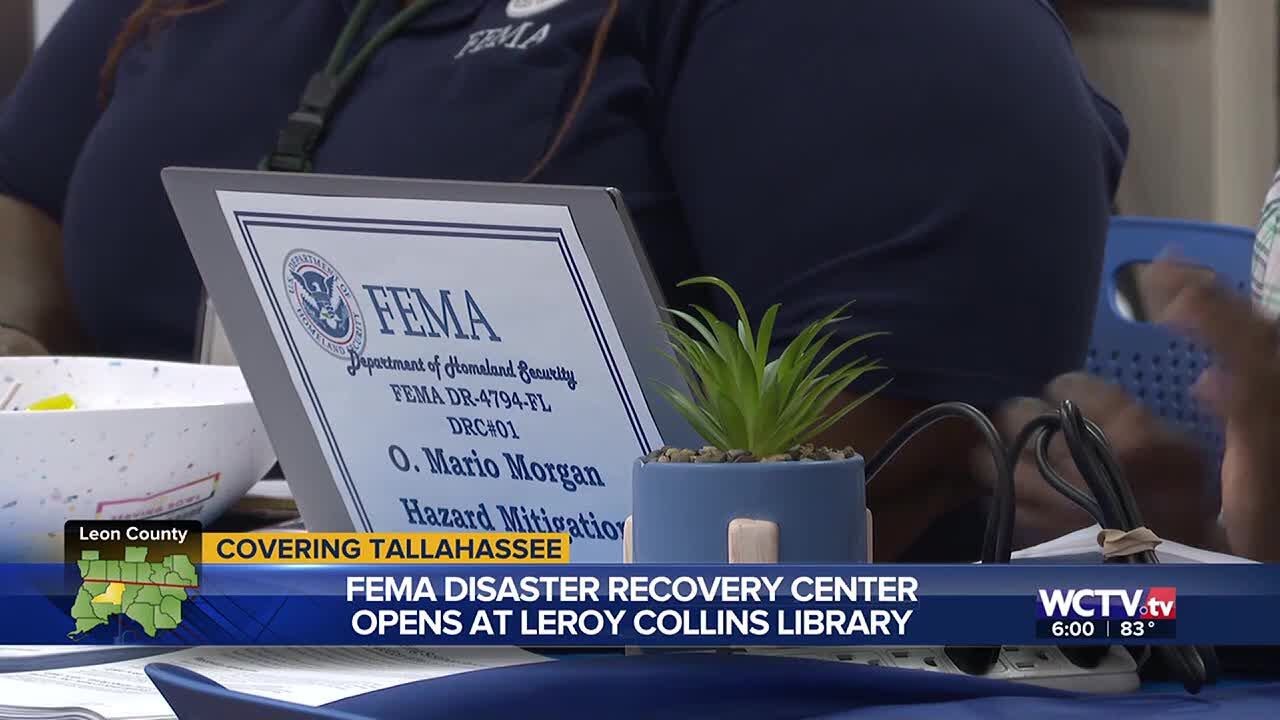 FEMA Disaster Recovery Center opens in Leon County - YouTube