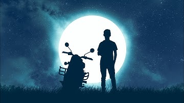 create moon light photo manipulation in  Photoshop | photoshop editing