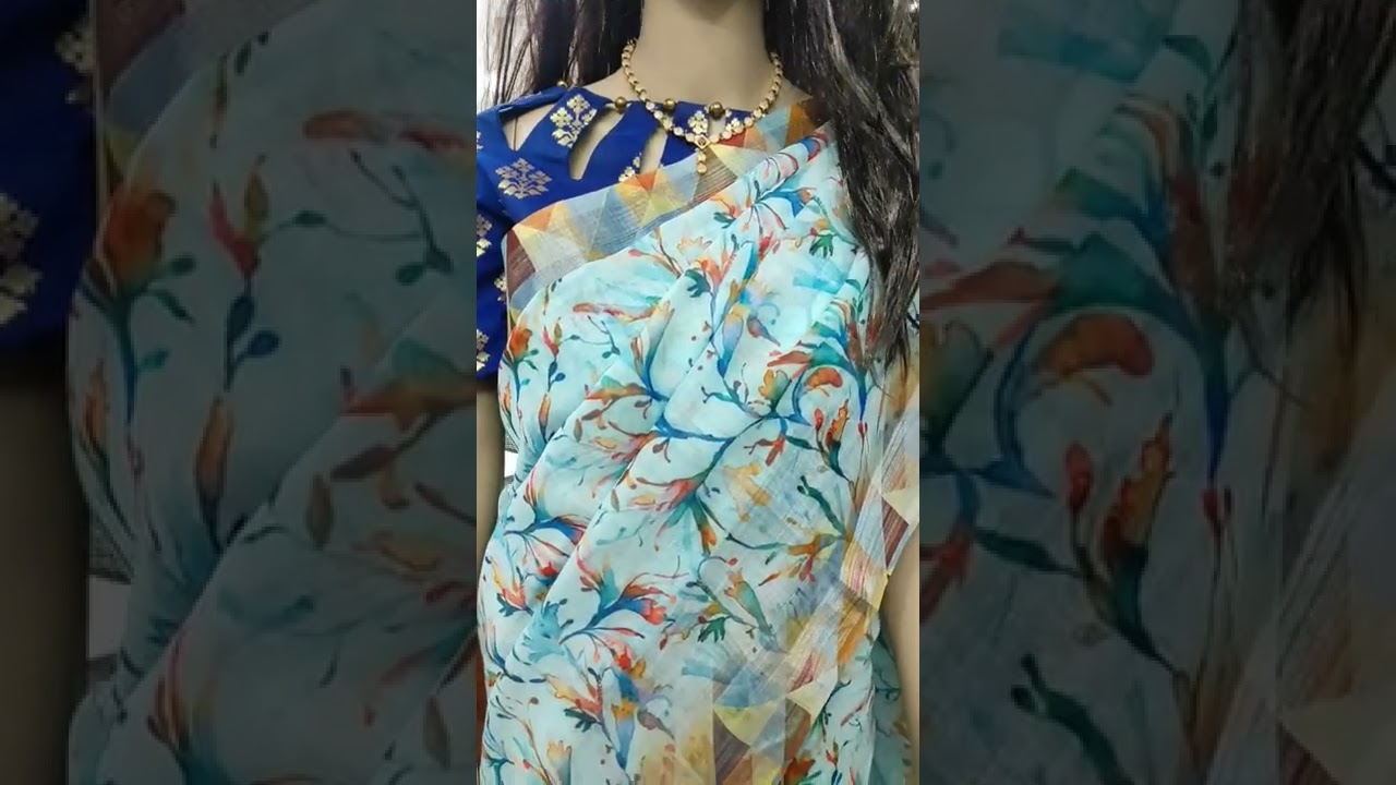 Lenin saree @Pink Pearls Collections - 7032423068 