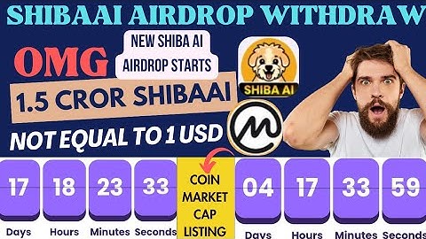 Shiba Ai Tokens 2 New Updates|Withdraw Starts|New Airdrop Launch|Airdrop Crypto Free 0.2M