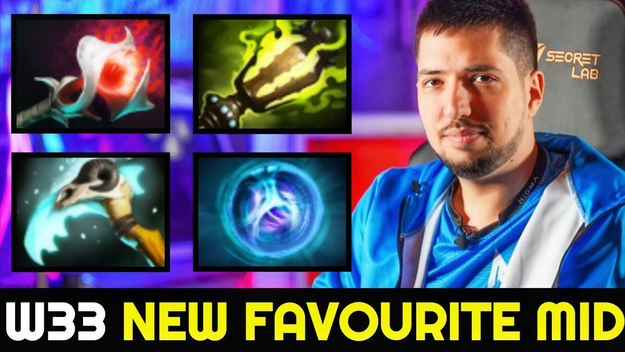 Guess the hero - W33 New Favourite MID 7.27 Dota 2