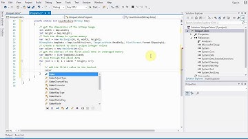 C# Tutorial: How to count unique colors in a Bitmap image using pointers (unsafe)