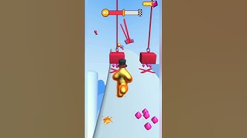 BLOB RUNNER 3D | New Gold Skin | ALL LEVELS ANDROID / iOS Gameplay New!