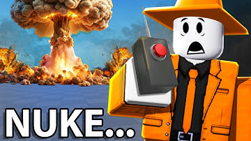 Roblox Build A NUKE Factory and DESTROY THE WORLD!