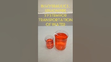 Straw water experiment | how to make a straw siphon | how to transfer water using a straw | #shorts