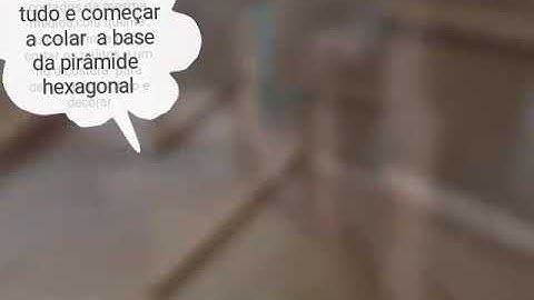 como fazer uma pirâmide  hexagonal regular e  reto e  um tronco  hexagonal regular e reto