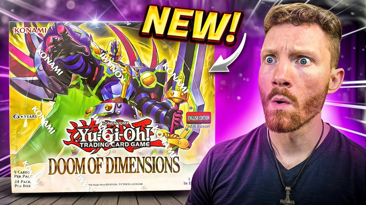 DOOM OF DIMENSIONS　6BOX First Look At the NEW Yugioh Doom of Dimensions Set! (INSANE