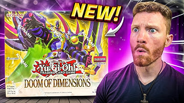 Het openen van een boosterbox van de NIEUWE Yugioh Doom of Dimensions-set! EPIC-trekkingen!