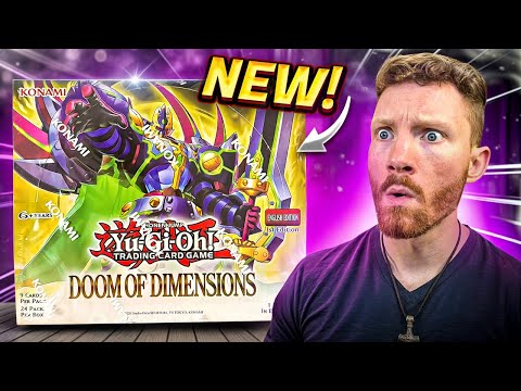 Opening a Booster Box of the NEW Yugioh Doom of Dimensions Set
