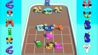Merge Alphabet Letter Run ❤️ Merge Battle ❤️ Unlock New Letters  and Complete Levels 21-30 screenshot 5