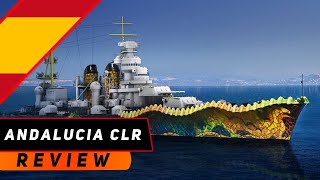 картинка: КРЕЙСЕР ANDALUCIA CLR! КИБЕР-ИСПАНЦЫЫЫЫЫЫ! МИР КОРАБЛЕЙ/WORLD OF WARSHIPS