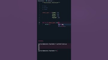 Python 3 | Iterating over Dictionaries: keys, values or items? #coding #programming #python