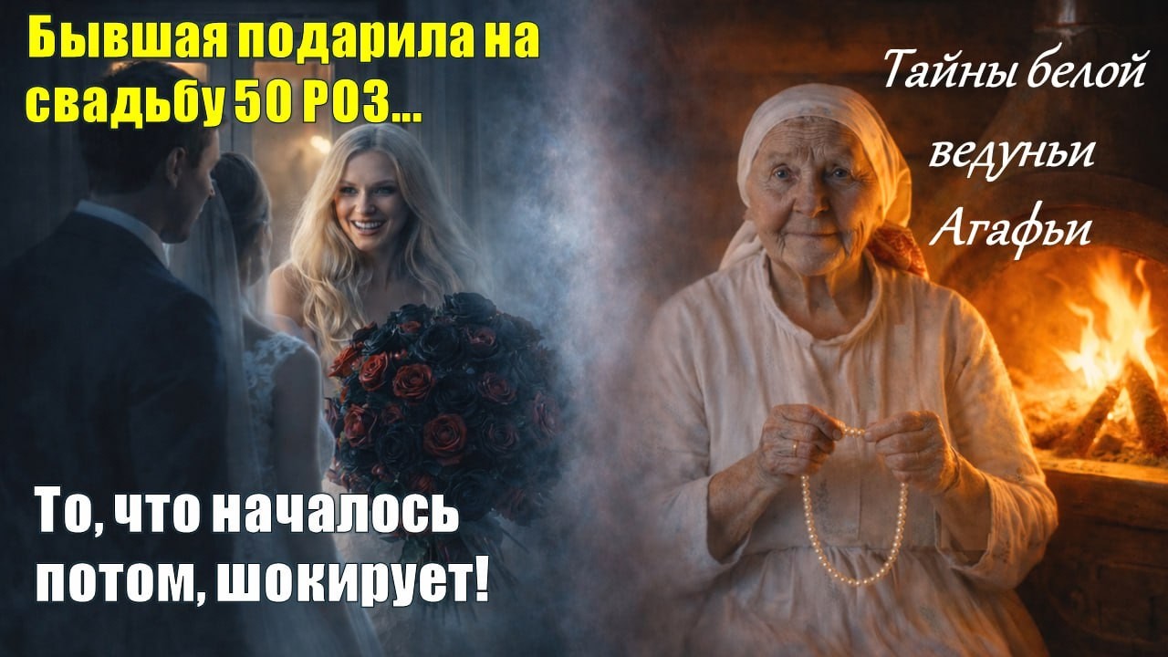 Порча на свадьбе: как бывшая разрушала семью через чётные цветы...(Тайны белой ведуньи Агафьи)