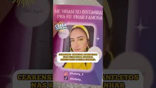 Menina entrega panfleto nas ruas para ganhar seguidores e ficar famosa #shorts #humor