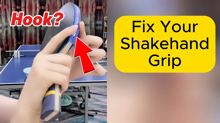 How to Perfect Your Shakehand Grip (2 Simple Tricks)