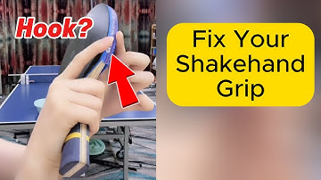 How to Perfect Your Shakehand Grip (2 Simple Tricks)