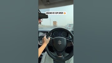 Baleno rs top speed 🔥 #automobile #topspeed #balenors #skodaauto #music #luxury #scorpio #carwow