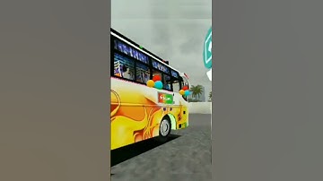 Bus Simulator Indonesia Krishna bus mod going to Marina Beach tomorrow video upload
