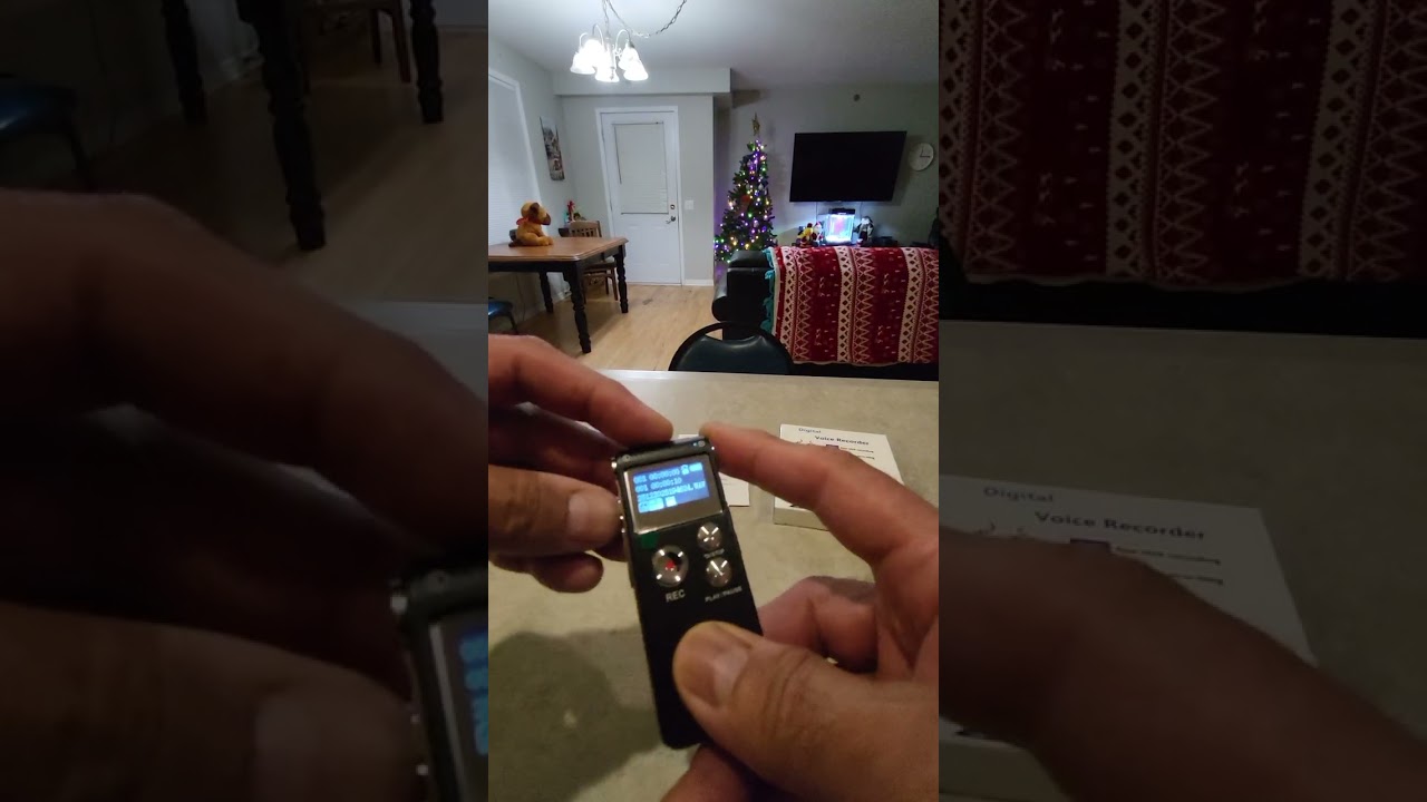 Обзор цифрового диктофона 8 ГБ с функцией воспроизведения и зарядкой через USB Type-C.