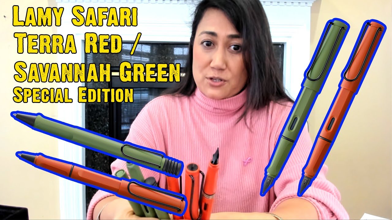 The all new Lamy Safari Terra and Savannah released in Feb 2021!