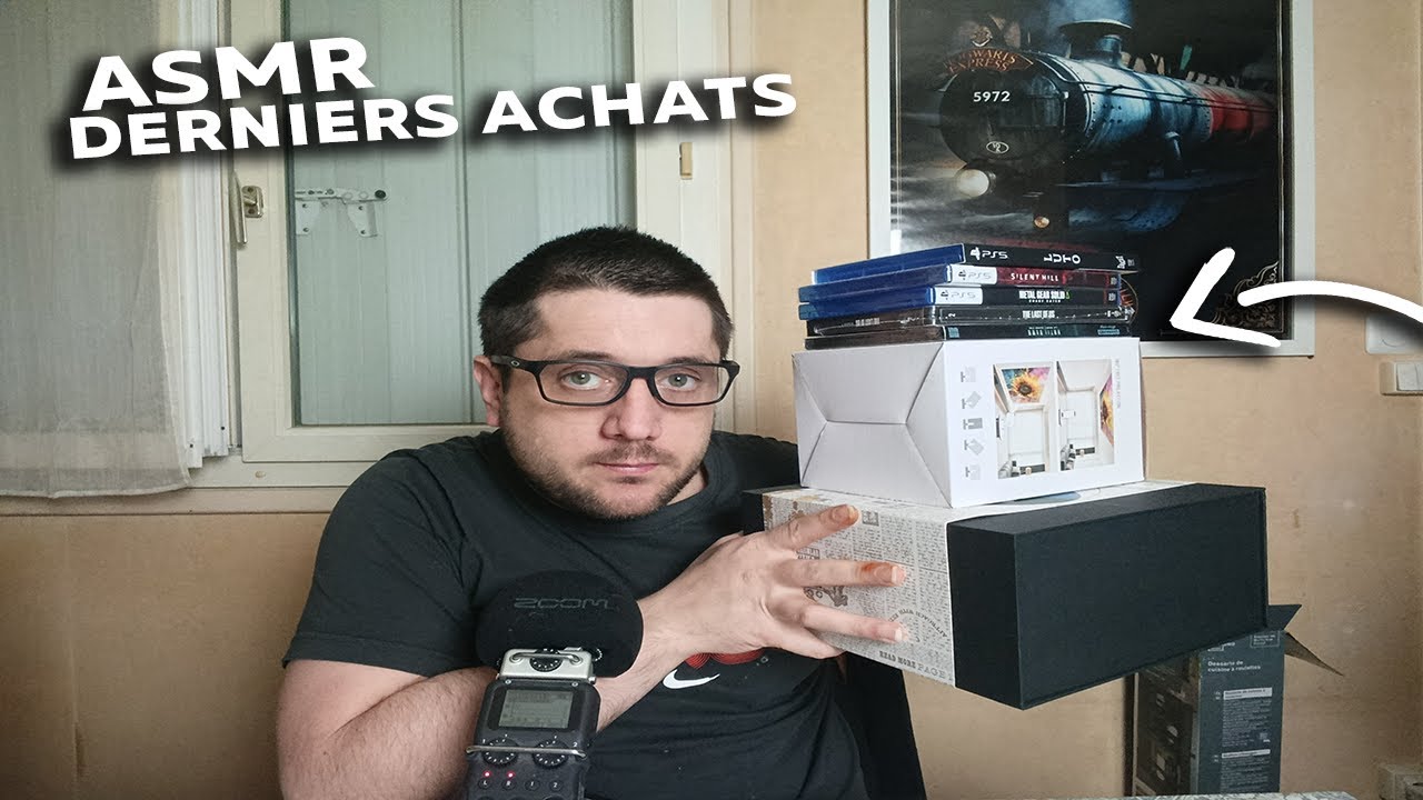 ASMR : QUE DE BELLES CHOSES À VOUS MONTRER CE SOIR - MES DERNIERS ACHATS