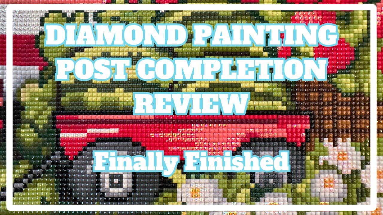 This Took Waaaay Longer Than I Wanted It To . . . | Diamond Painting Post Completion Review