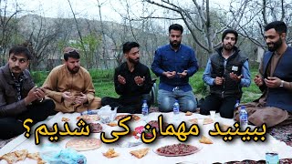 افطار تیم یاران تی وی در طبیعت زیبای پغمان
