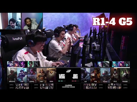 JDG vs WBG - Game 5 | Round 1 S15 LPL Spring Playoffs 2025 | JD Gaming vs Weibo Gaming G5 full