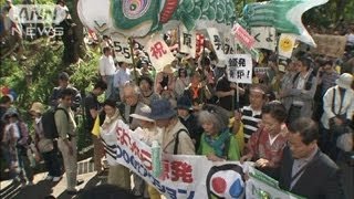 「原発ゼロの日」で脱原発訴える　東京・港区（12/05/05）