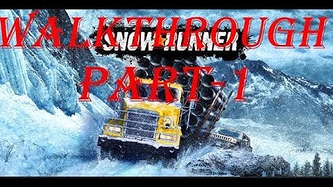 SNOWRUNNER Gameplay Walkthrough Part 1 - FIRST GARAGE