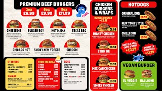 Motion TV Menu Design