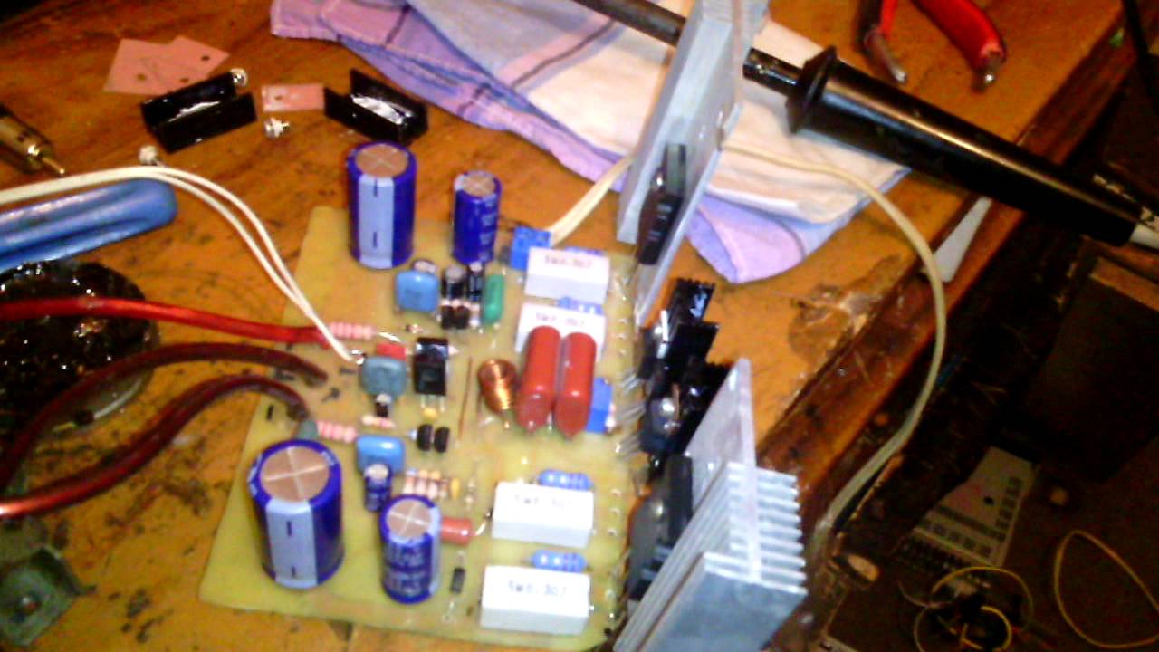 УМЗЧ Ланзар - тест - YouTube