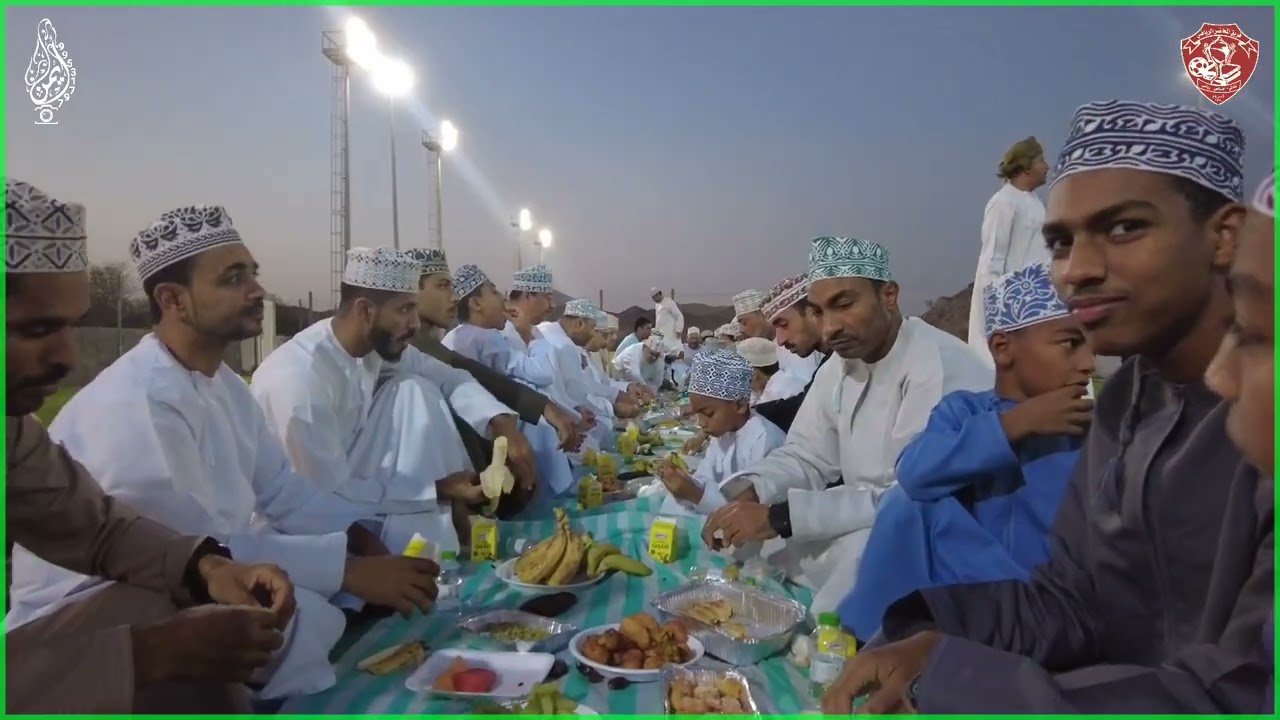 الإفطار الجماعي لفريق المحاضر الرياضي