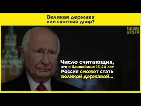 Великая держава или скотный двор?