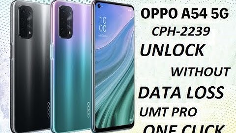 OPPO A54 CPH2239 UNLOCK WITHOUT DATA LOSS WITH UMT PRO ONE CLICK || Hafiz it zone