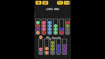 ball sort puzzle level 1092