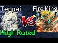 Tenpai dragon vs snakeeye fire king high rated db yugioh