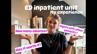 ED INPATIENT EXPERIENCE | food, exercise, fights with other patients! | no filter | katiagt_fitness
