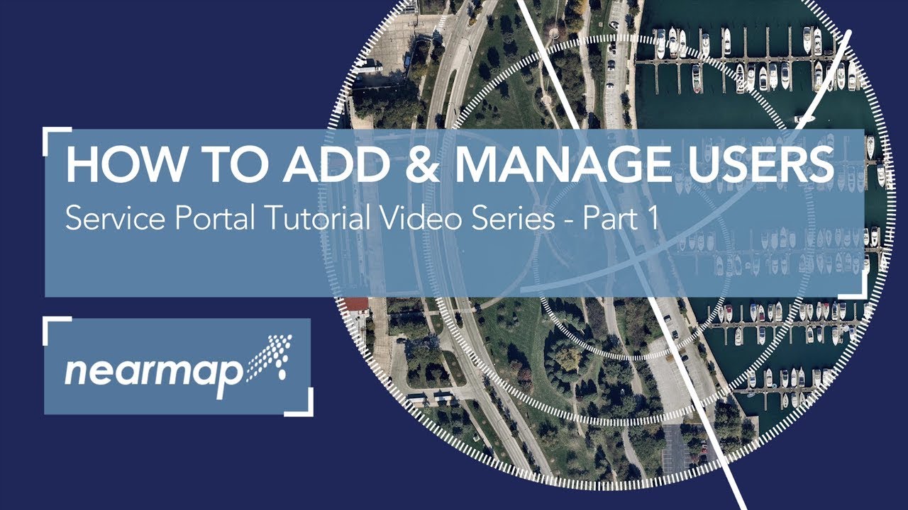clarity vienna Nearmap Service Portal - Part 1 - How to Add and Manage Users