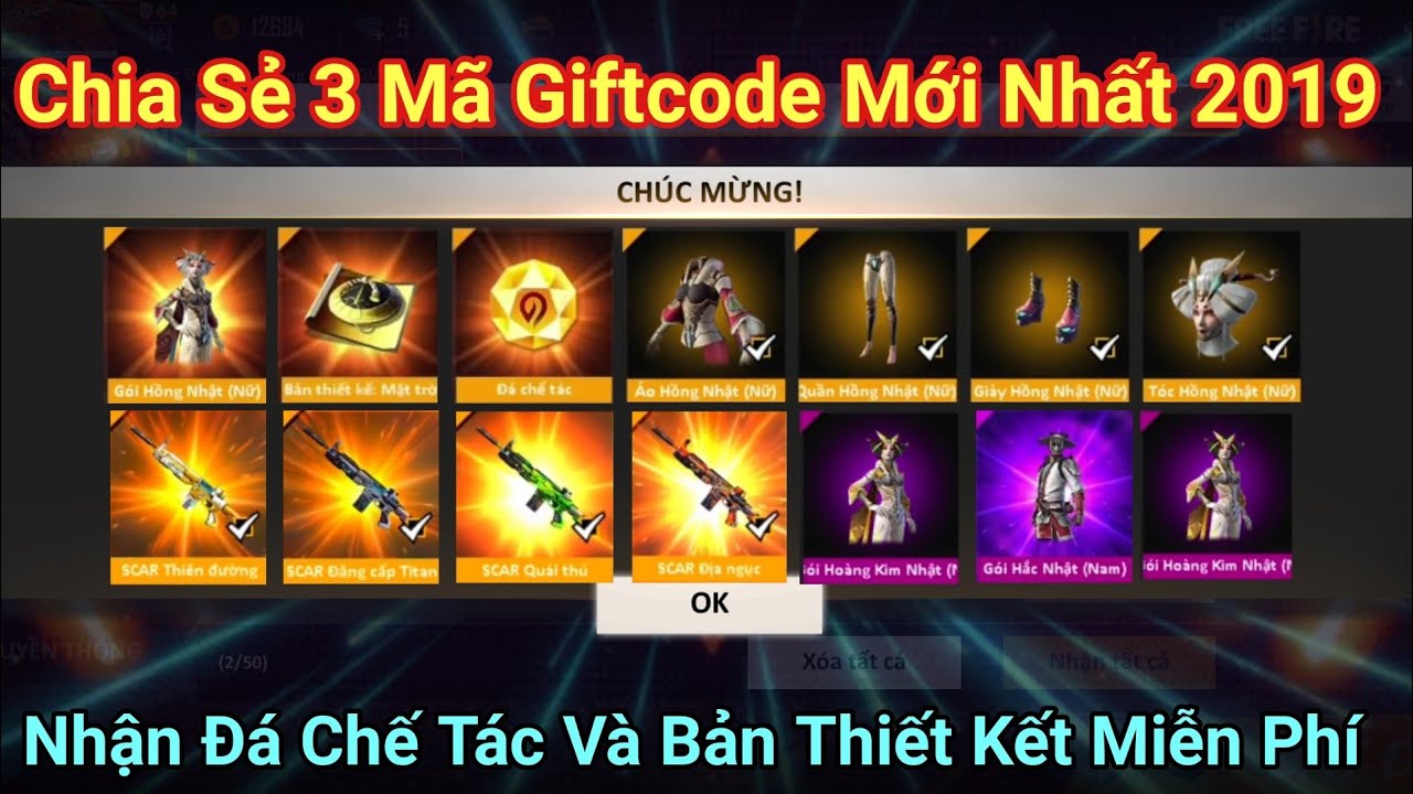 Code Free Fire Chia Sẻ 3 Ma Giftcode Free Fire Mới Nhất 2019 Nhận đa Chế Tac Va Bản Thiết Kế