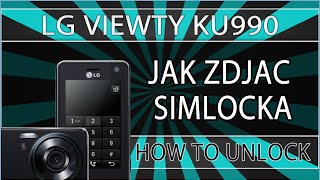 Simlock LG - Jak wpisać kod simlocka w LG KU990i