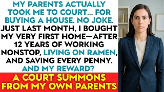 My Parents Actually Took Me To Court… For Buying A House. No Joke. Just Last Month, I Bought My...