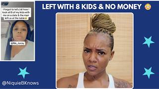 Man Ditches a Woman & Her 8 Kids at Dinner After Seeing Them for the First Time