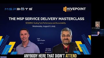 From Chaos to Clarity: Scaling Tech Performance & Accountability | MSP Masterclass"