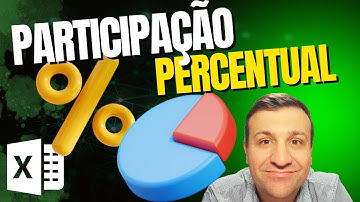 Cálculo de participação percentual no Excel