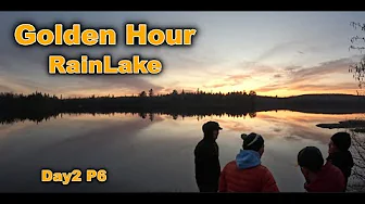 Golden Hour | Backcountry Camping | Rain Lake Algonquin | Canada