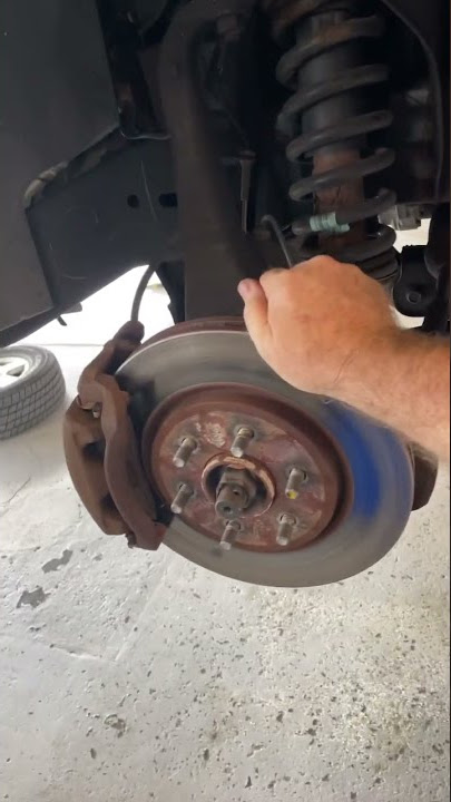 Hearing noises, like grinding, crunching and squeeling?