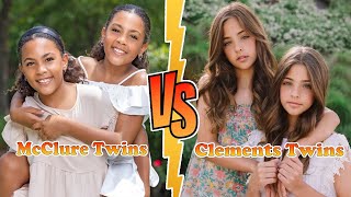 Mcclure Twins Vs Clements Twins Ava And Leah Transformation New Stars From Baby To 2024