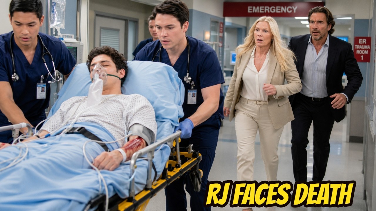 RJ faces death after being rushed to the hospital The Bold and The Beautiful Spoilers